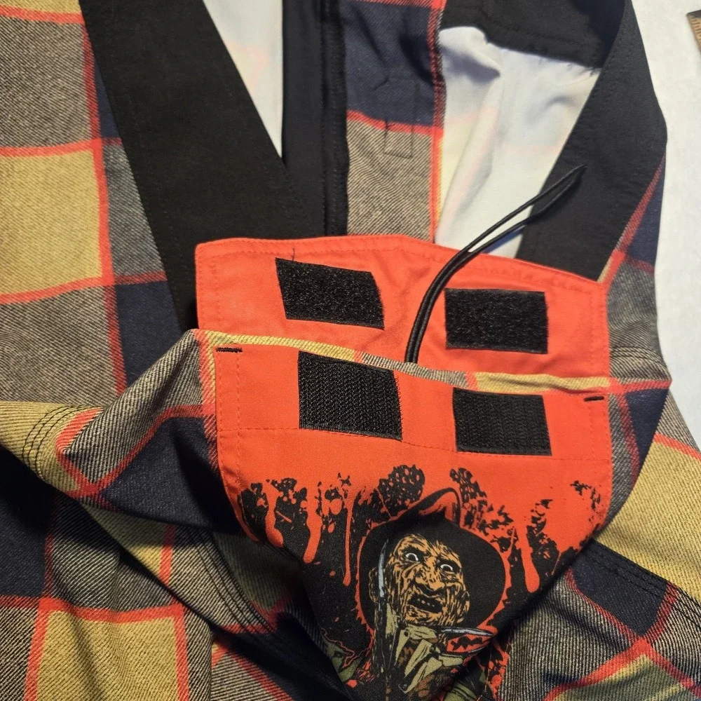 Dixxon Flannel Company BoardSwim Trunks Yellow red black plaid 